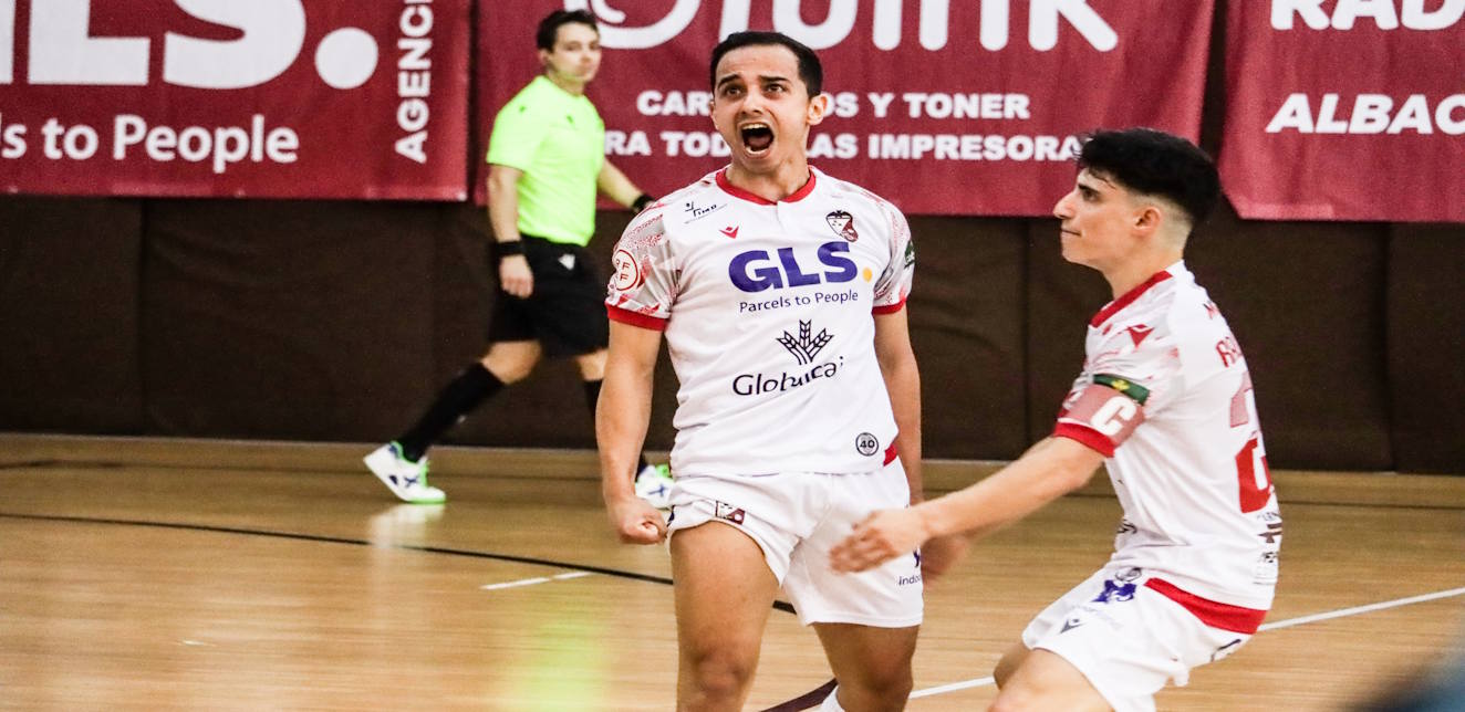 El Albacete FS vence al Rivas Futsal para seguir vivo en la lucha por el playoff (5-3)