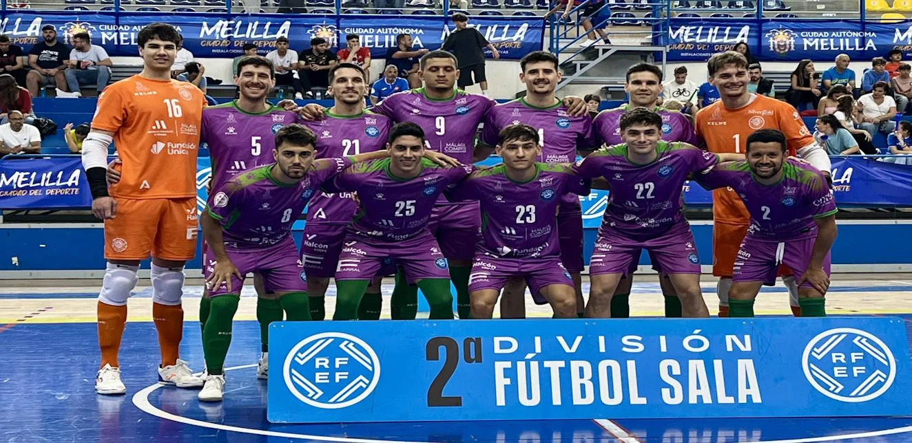 Derrota dolora del Málaga Ciudad Redonda F.S. en Melilla