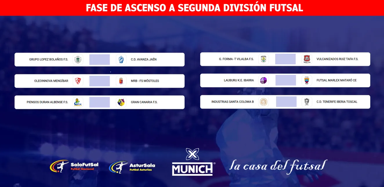 Definidos los cruces de la segunda ronda del playoff de ascenso a Segunda División