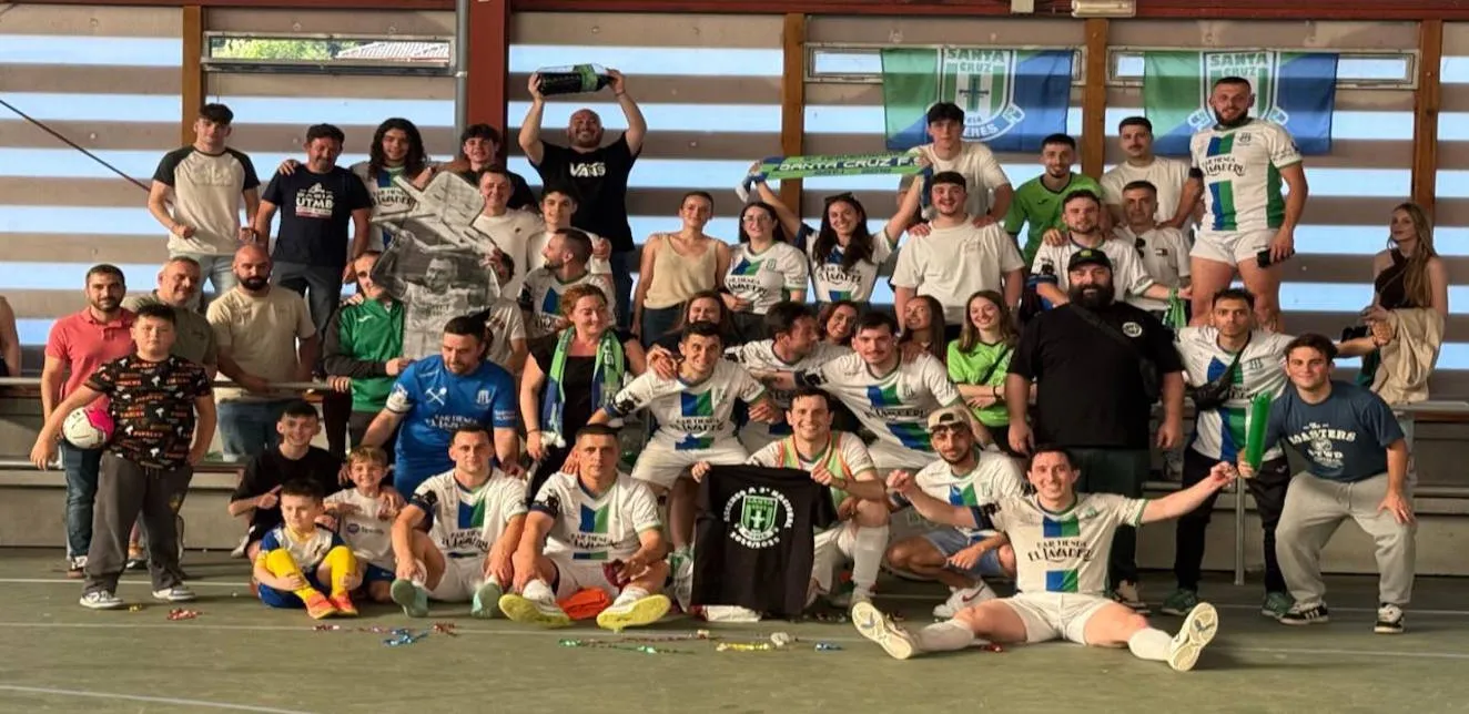 Ascenso histórico a Tercera División FutSal para Santa Cruz F.S.
