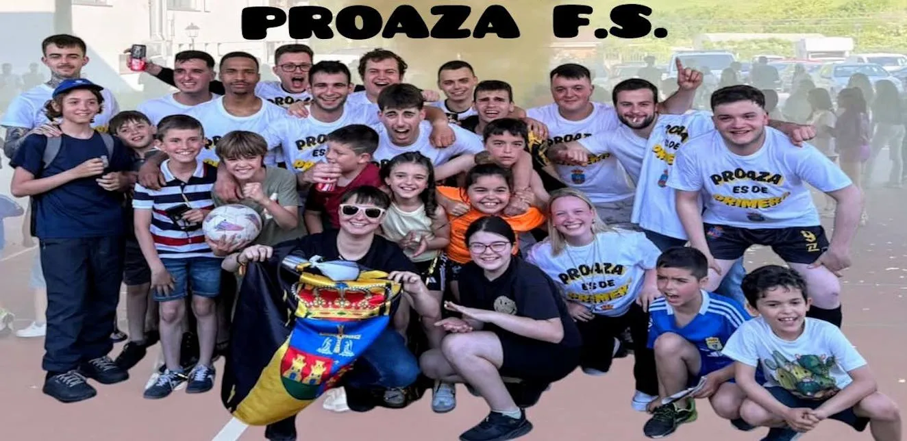 El Proaza F.S. logra su primer ascenso a Primera AsturFutSal