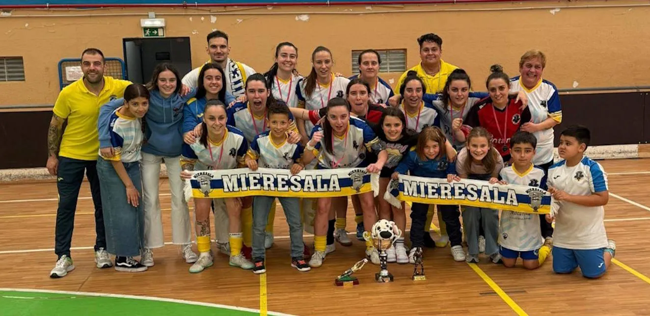 Mieresala se corona campeona de la Copa Principado Femenino Senior Futsal