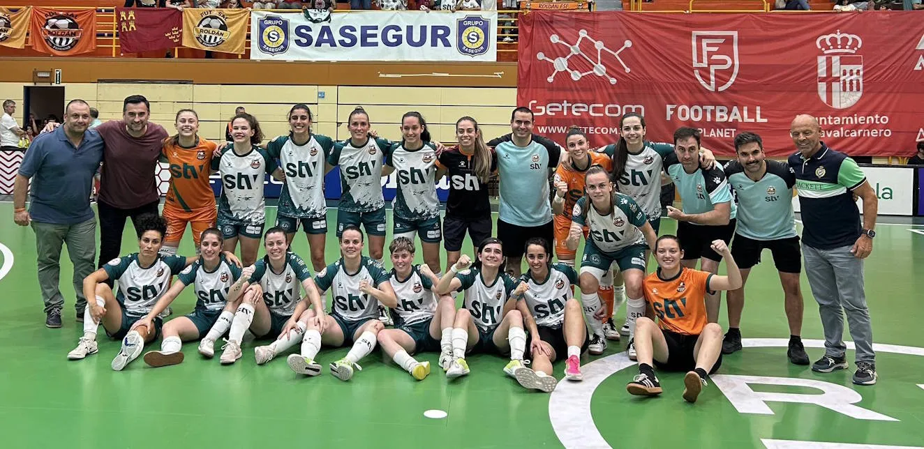 STV Roldán impone su dominio ante Futsi Atlético Navalcarnero en el primer asalto de la final