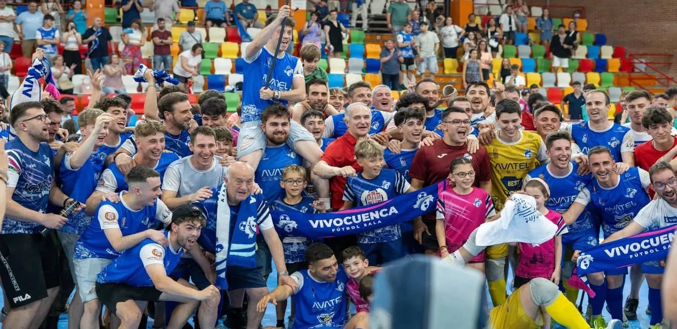 FS VivoCuenca y UD Alchoyano ascienden a Segunda División B FutSal