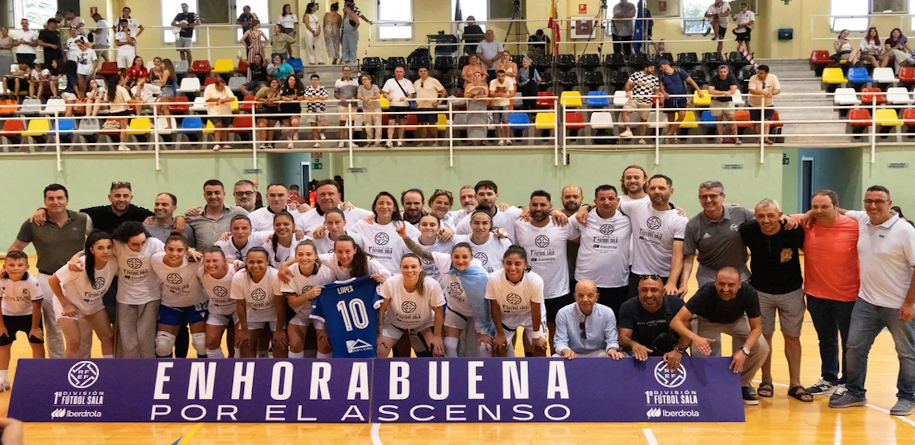 La AD Ceuta FC Femenino firma una gesta inolvidable: ya es equipo de Primera Iberdrola FS