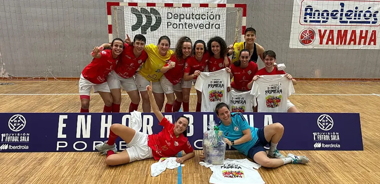 El PH-Quirogel AE Penya Esplugues vuelve a la élite del futsal femenino tres temporadas después