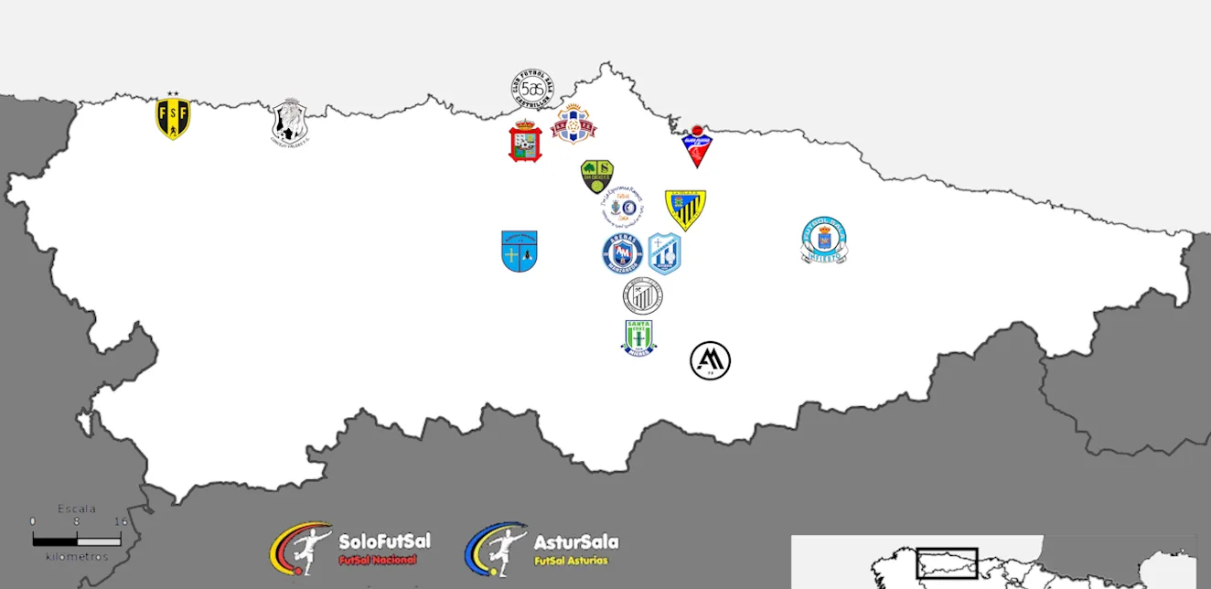 La Tercera División FutSal 2025/26 asturiana comienza a perfilarse