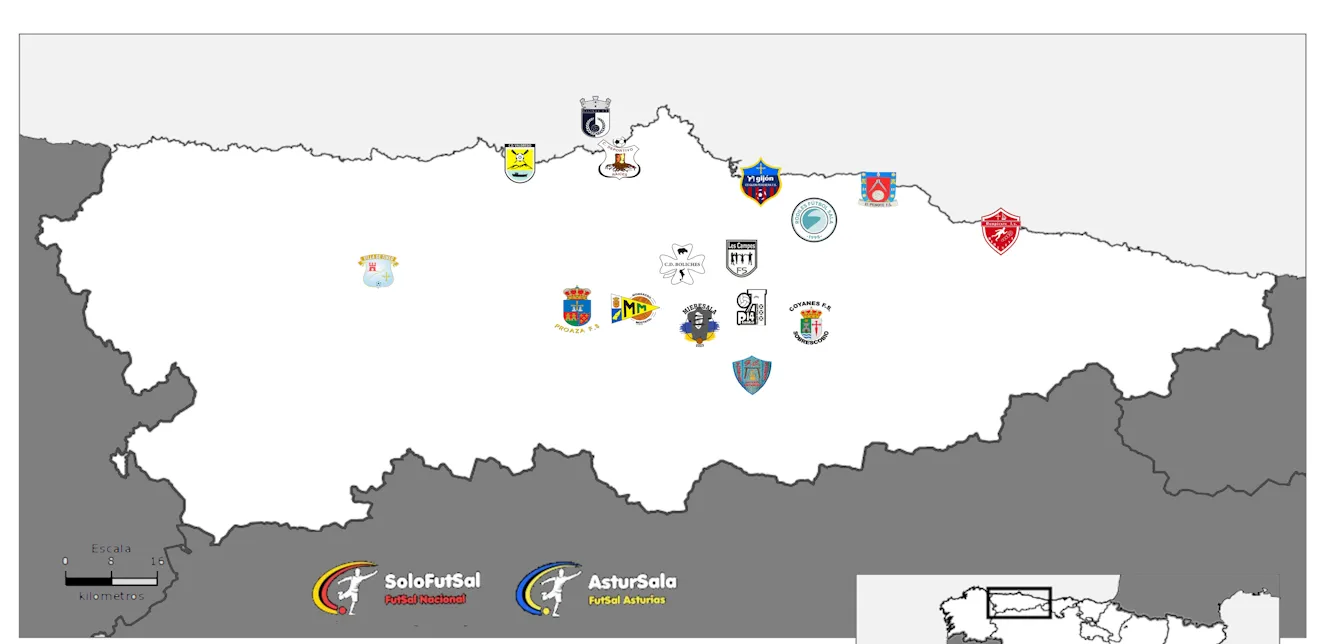 Así queda la Primera AsturFutSal 2025/26: nuevas caras, ilusiones renovadas y mucho que disputar