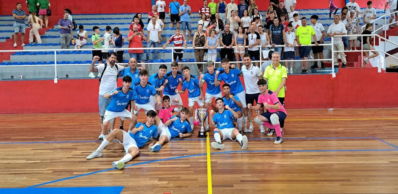 Albolote cumple con nota como sede de la fase preliminar del Campeonato de España de Clubes sub 16 de futsal