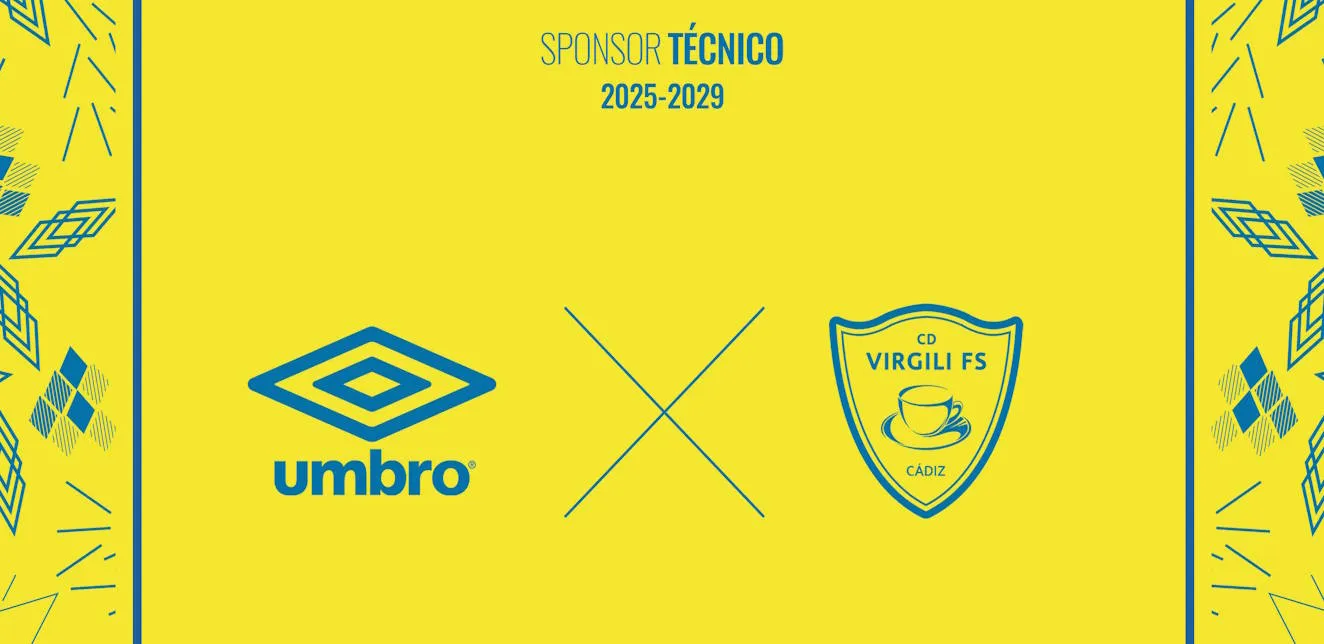 El CD Virgili Cádiz y Umbro Iberia sellan un acuerdo de esponsorización técnica hasta 2029