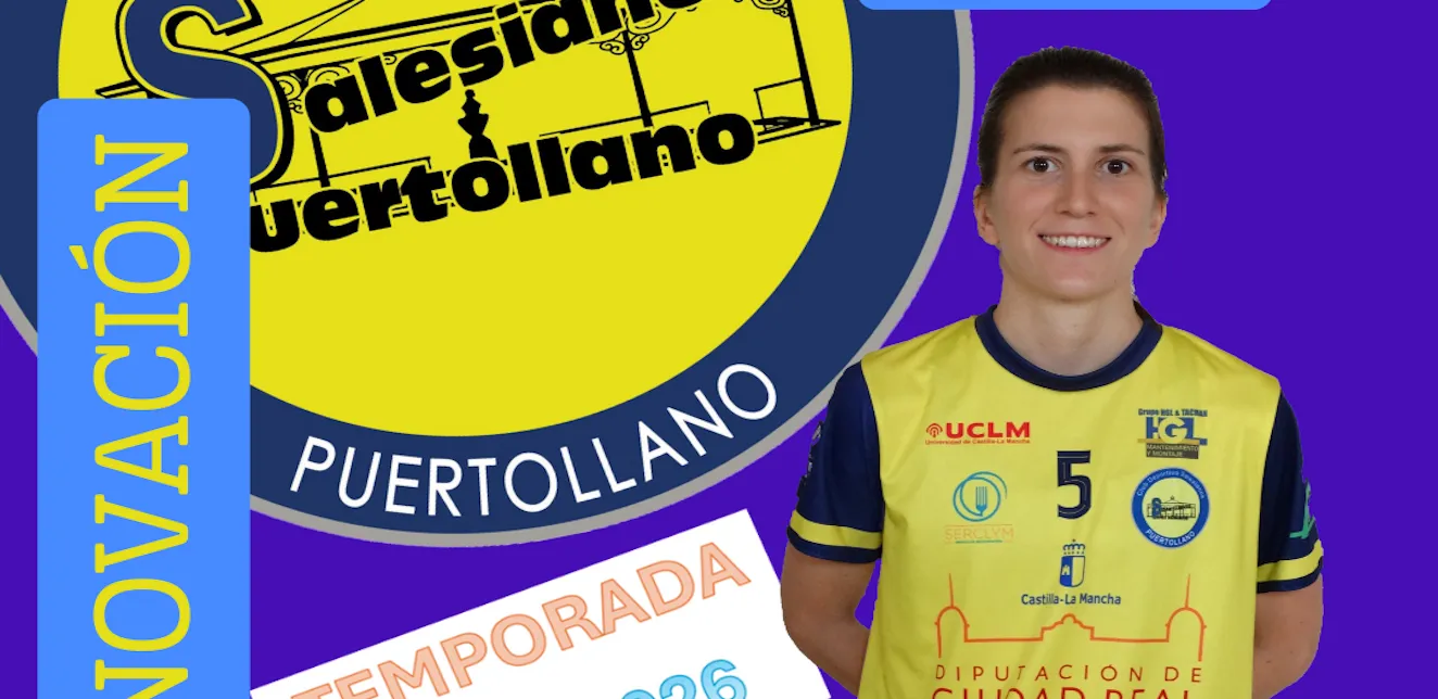 Virgi cumplirá su decimoquinta temporada en el Salesianos Puertollano