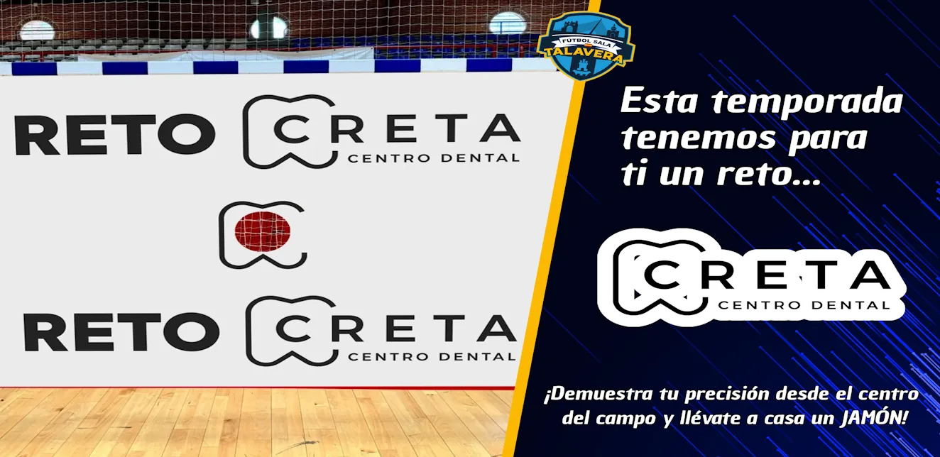 El Fútbol Sala Talavera lanza el Reto Centro Dental Creta para sus descansos