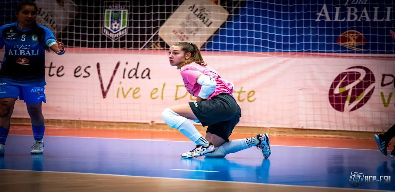 Pili Belmonte, nueva jugadora del Globalcaja Albacete Fútbol Sala.