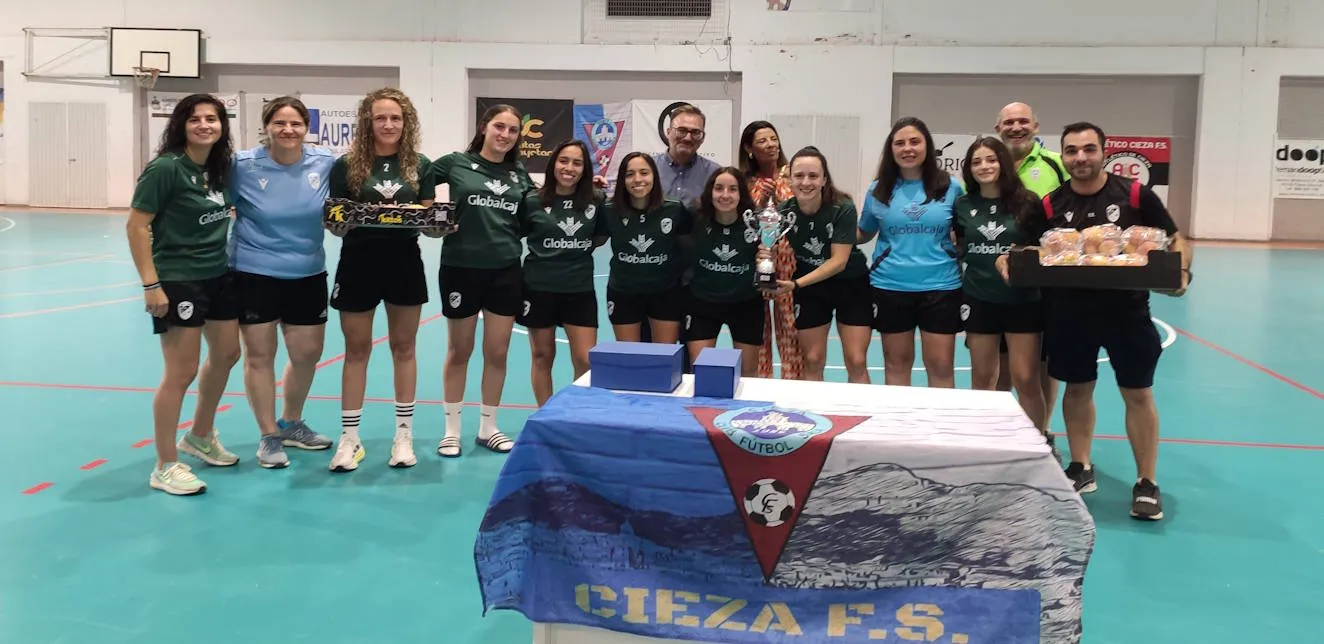 El Globalcaja Albacete FS se proclama campeón del II Trofeo Ciudad de Cieza en su primer compromiso amistoso