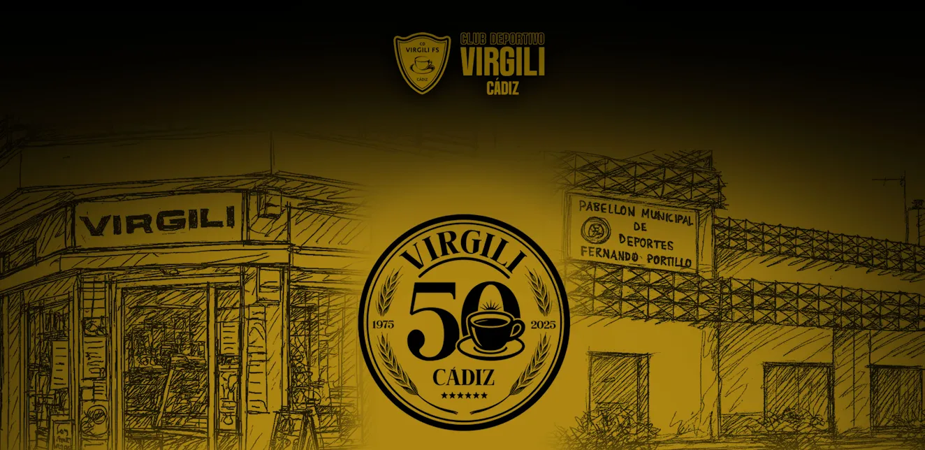 El CD Virgili Cádiz lanza su campaña de abonados 2025-2026, con bufanda exclusiva de regalo por el 50º aniversario