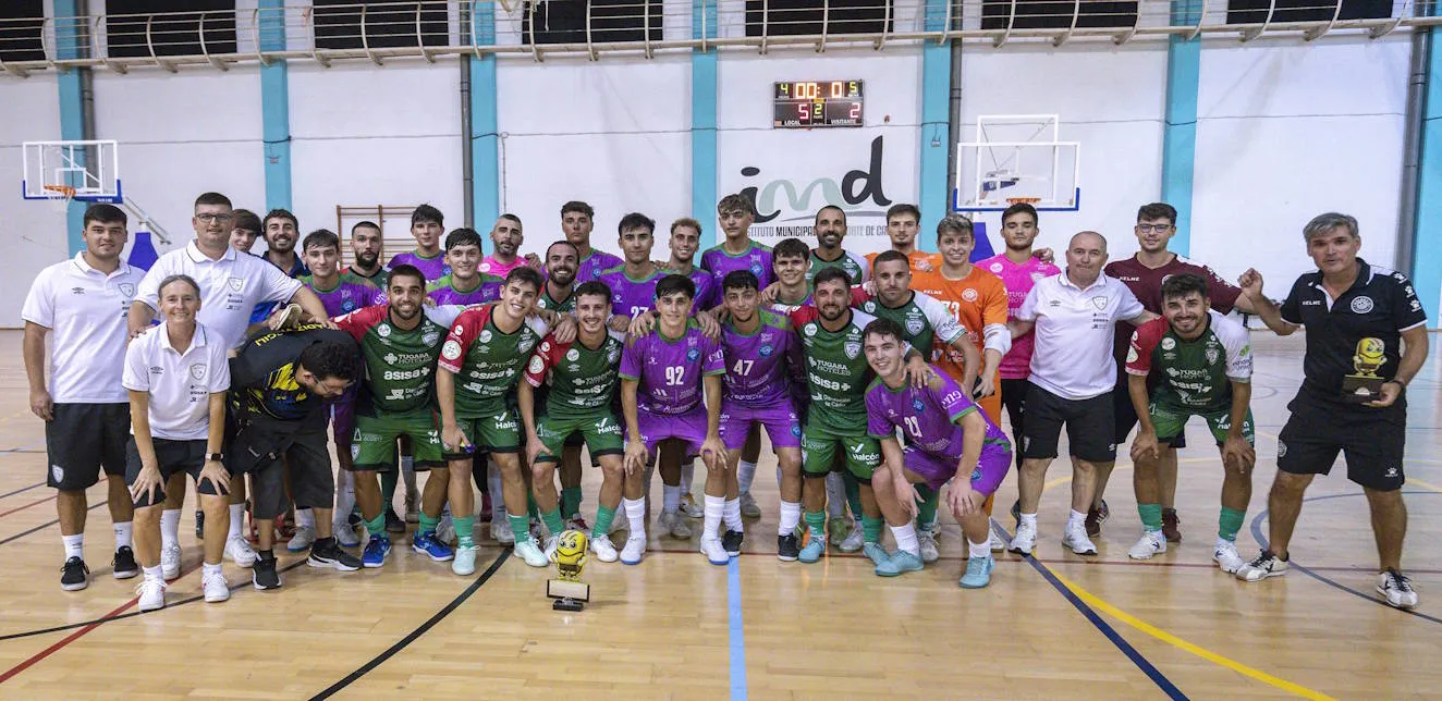 El CD Virgili Cádiz se alza con el I Trofeo Panadero venciendo al Málaga Ciudad Redonda FS B