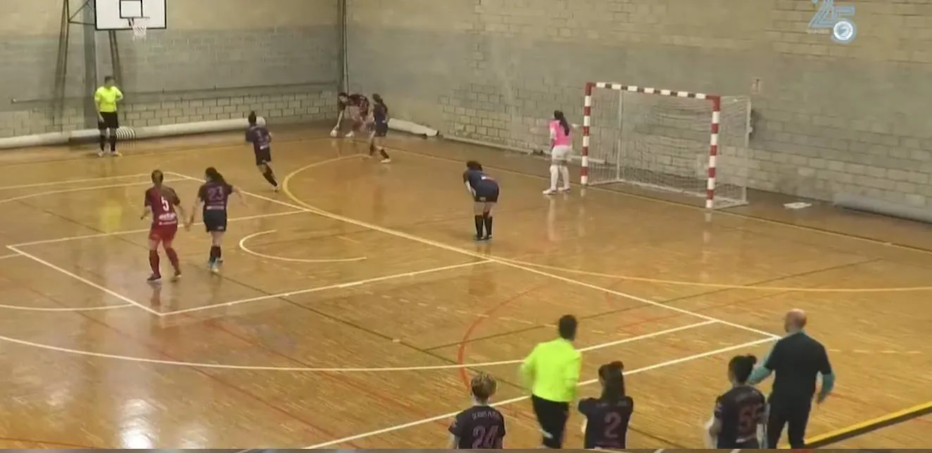 El Gaitero Rodiles F.S.F. castiga la falta de puntería canaria y consolida su segunda plaza con una goleada