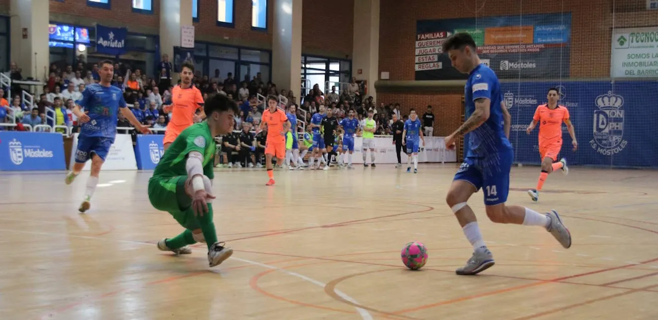 Un soberbio MRB-FS Móstoles arrolla al Barça Atlètic y asalta la tercera plaza (6-2)