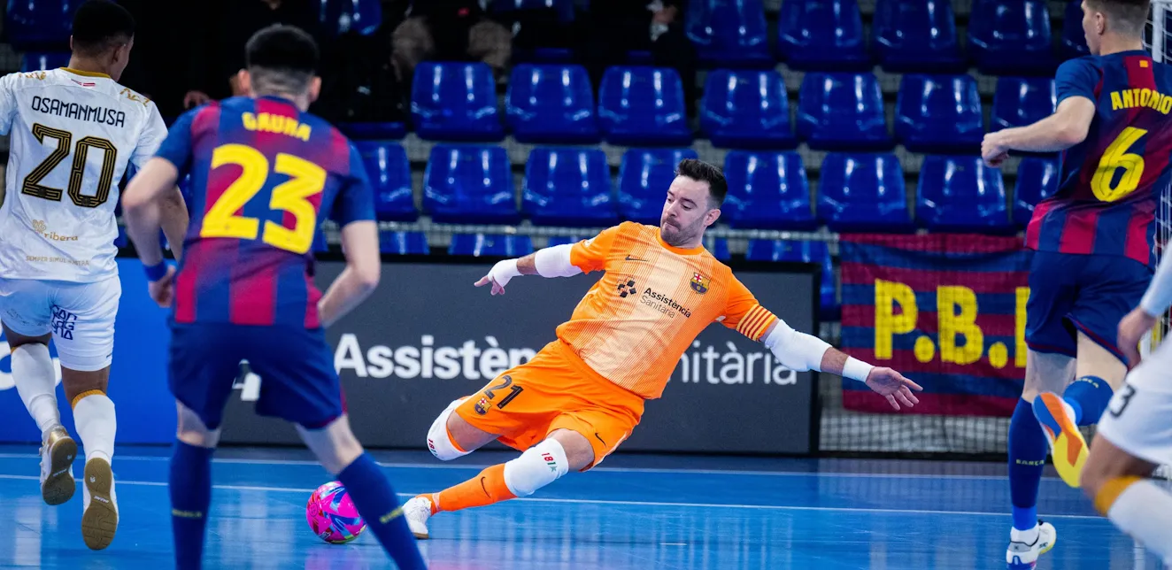 El Barça impone su pegada ante el Cartagena en un exigente ensayo previo a la Copa de España (6-2)