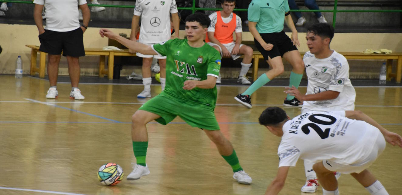 El FS Vicente & Matanza Cuéllar logra una contundente victoria en Salamanca ante un gran rival que, a pesar del resultado, nunca dejó de luchar.