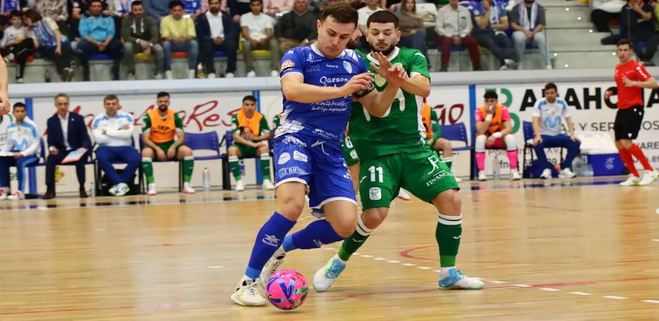 Épica y tensión hasta el último segundo: Quesos El Hidalgo Manzanares y Movistar Inter firman unas tablas vibrantes (4-4)