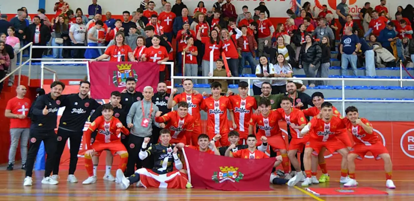 Exhibición y castigo: El Jimbee Cartagena aplasta al Room Tryp Agüimes y se planta en semifinales (1-11)