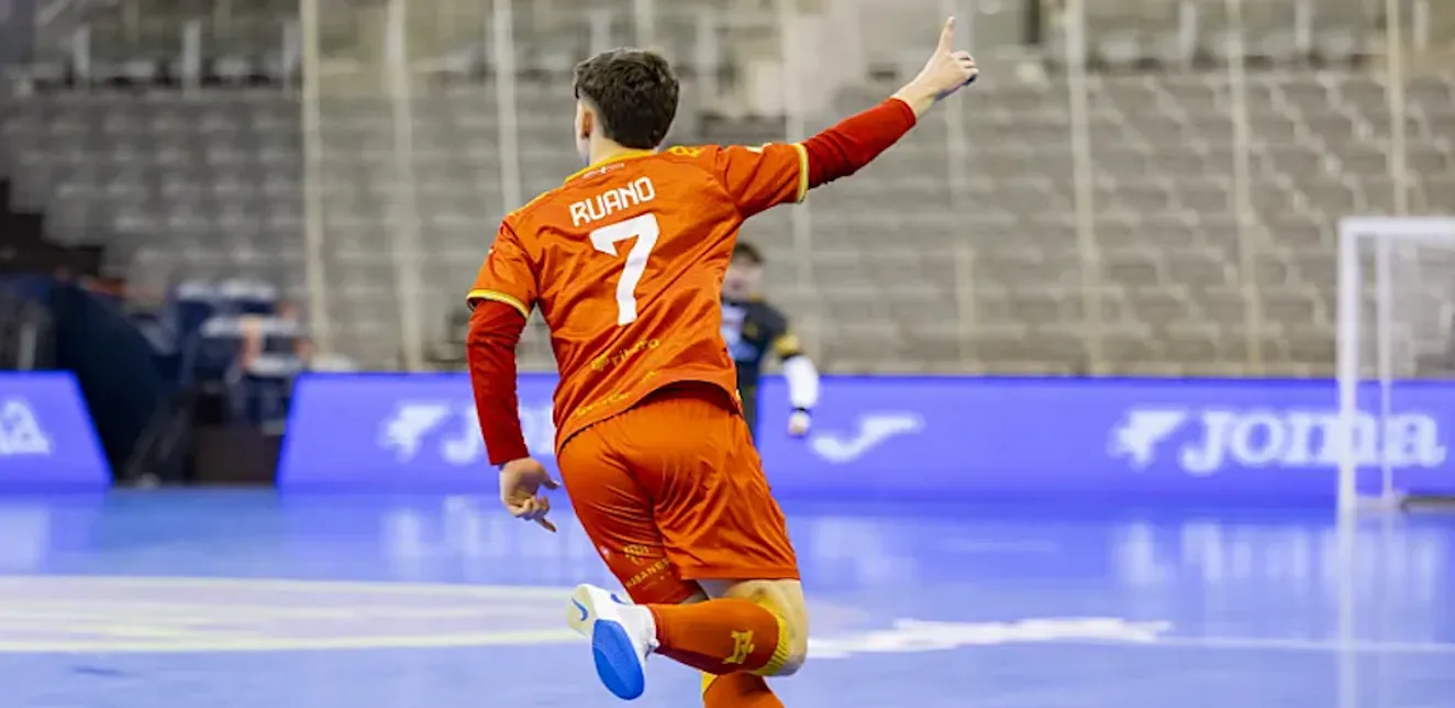 Un póker de Dani Ruano mete al Jimbee Cartagena en su primera final de la Copa de España Juvenil (4-6)