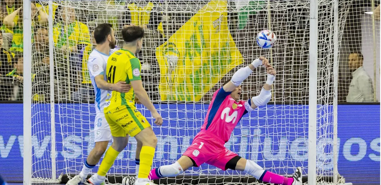 El Jaén Paraíso Interior asfixia al Movistar Inter (3-0) y sella el billete a su cuarta final de la Copa de España