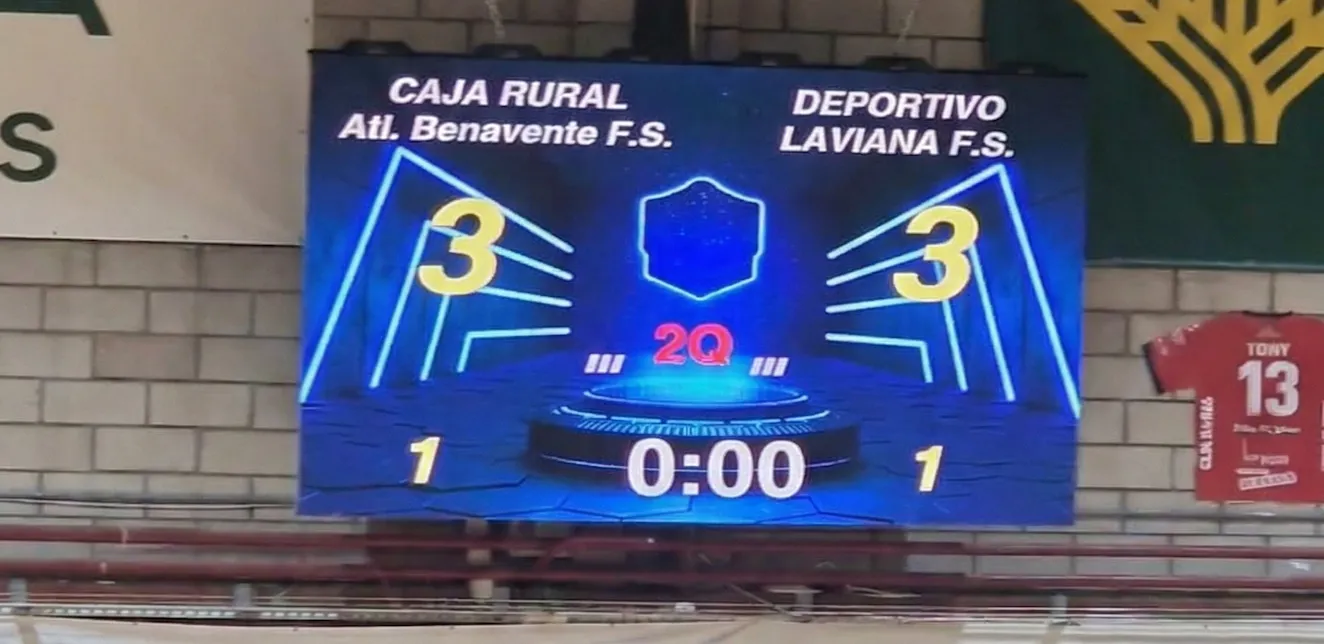 El Deportivo Laviana F.S. roza la gesta en Benavente en un duelo de infarto y resistencia