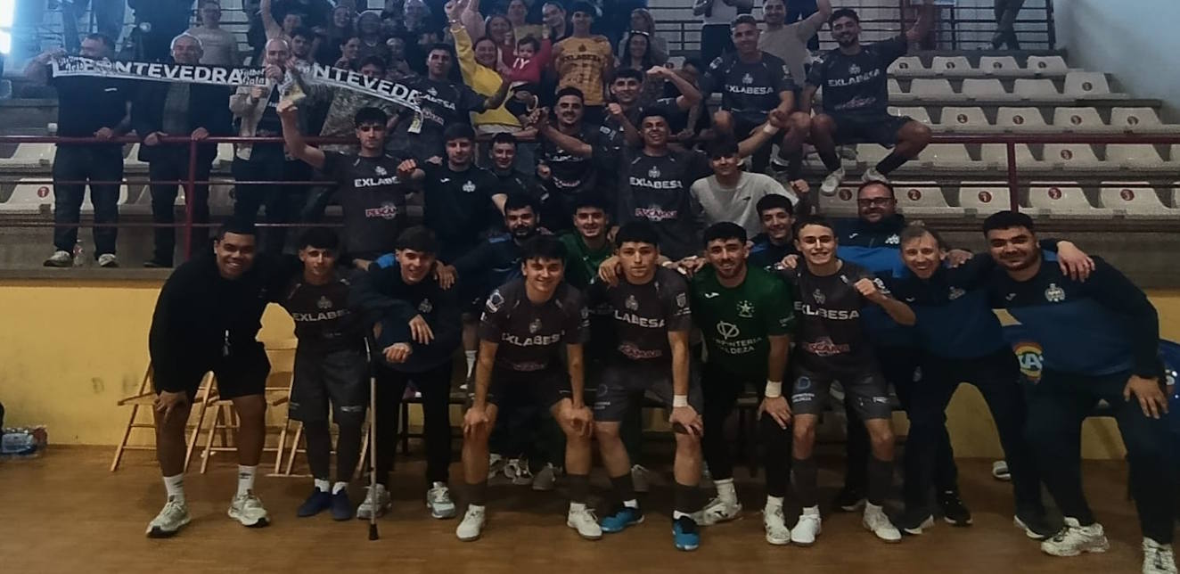 El Exlabesa Leis Pontevedra F.S. se proclama campeón del Grupo 1 y avanza directo hacia el ascenso
