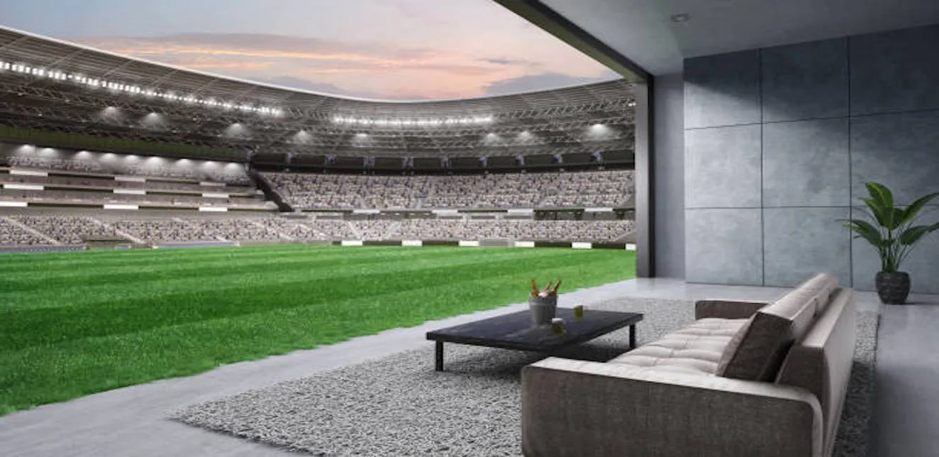 Ver fútbol en casa vs. el ambiente del estadio