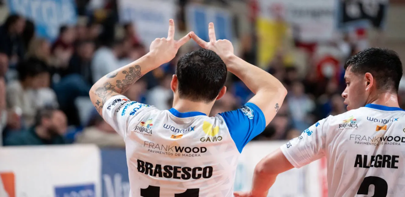 El Wanapix Sala 10 arrolla al Levante UD FS (7-2) impulsado por el acierto de Brasesco y el regreso de Ortego