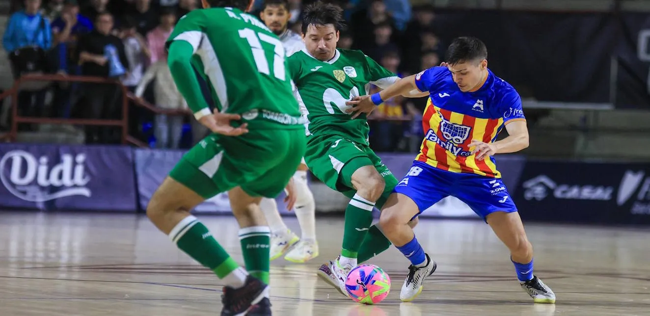 Movistar Inter FS se impone con autoridad al Family Cash Alzira (1-5) para afianzarse en la zona alta