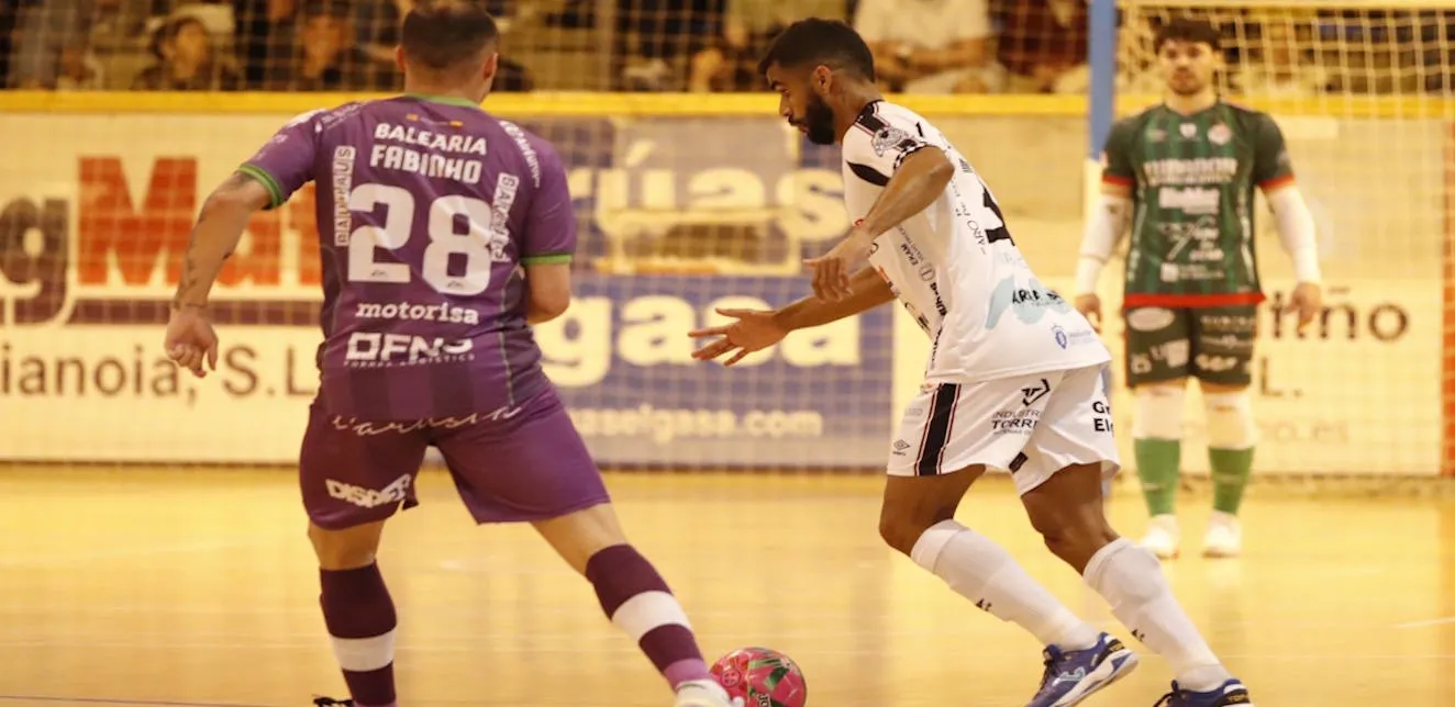 El Illes Balears Palma Futsal tira de efectividad para llevarse los puntos ante un mermado Noia