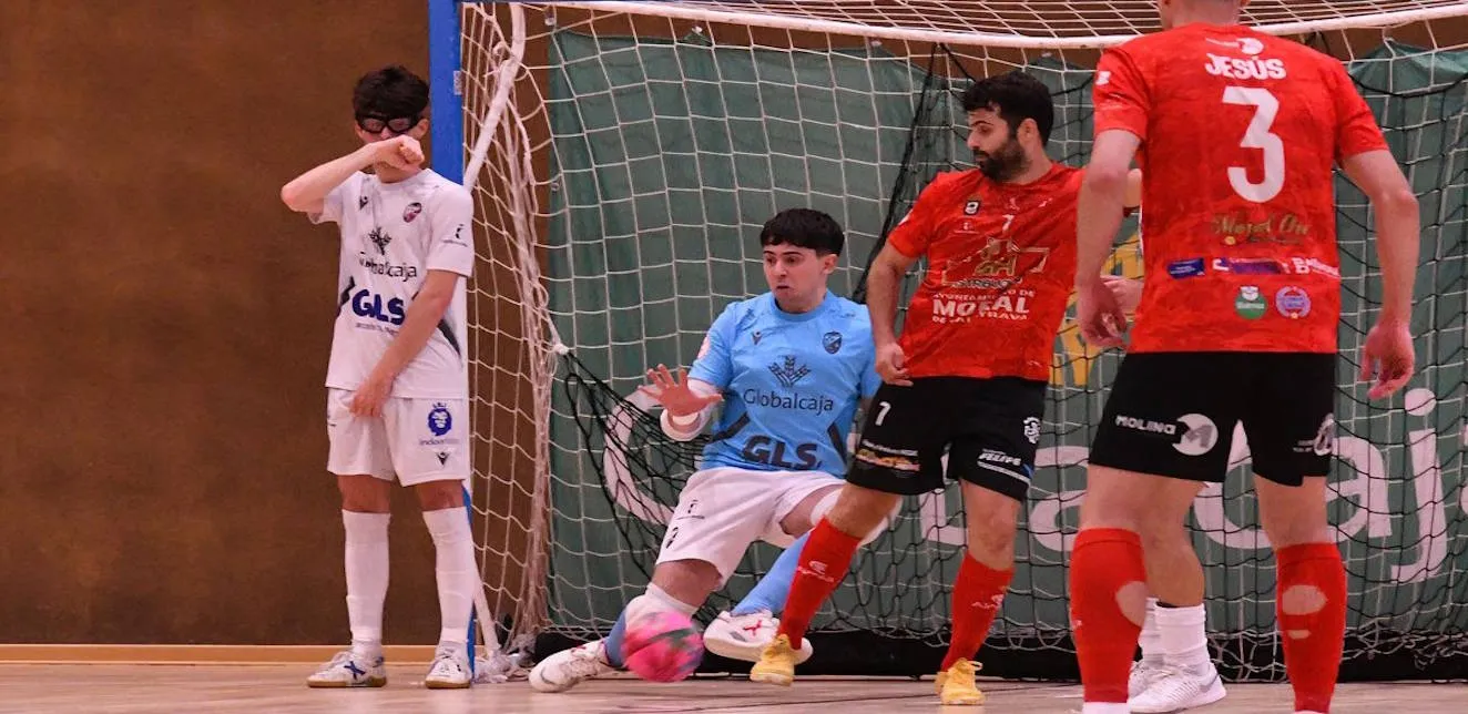 Al Albacete FS se le escapa la victoria en su fiesta a falta de dos segundos en un auténtico partidazo frente al Moral (1-1)