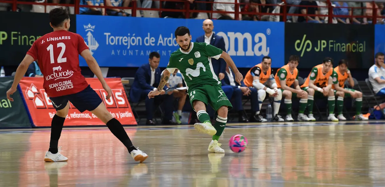 Exhibición arrolladora del Movistar Inter ante el CA Osasuna Magna para afianzar la tercera plaza (7-0)
