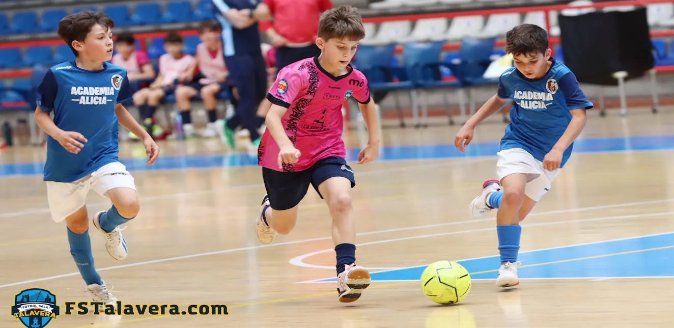 El FS Talavera ‘A’ – La Gioconda vence al Colegio Alces y pasa a las semifinales del Regional Alevín
