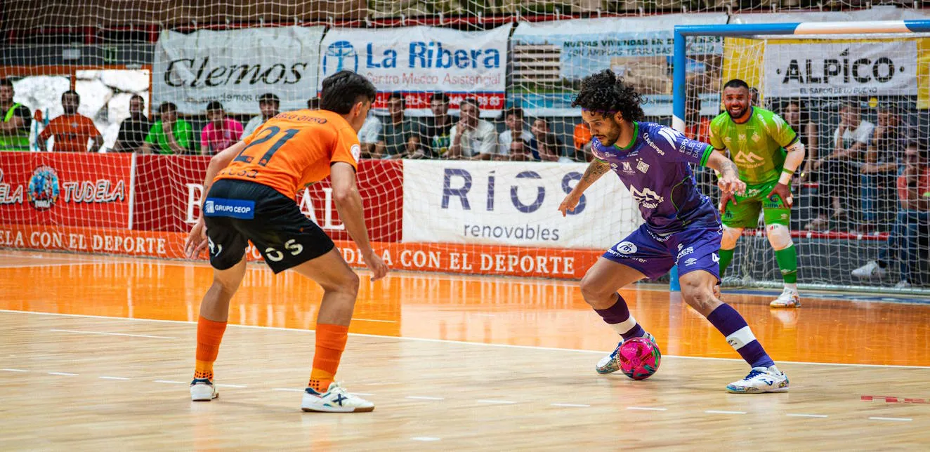 El Illes Balears Palma Futsal golea en Tudela (3-7) y certifica el descenso matemático del ATP Ribera Navarra