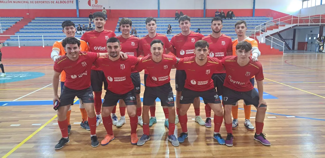 El HEROGRA Albolote Futsal logra un punto en su partido aplazado ante el CD Poli Ejido, 3-3