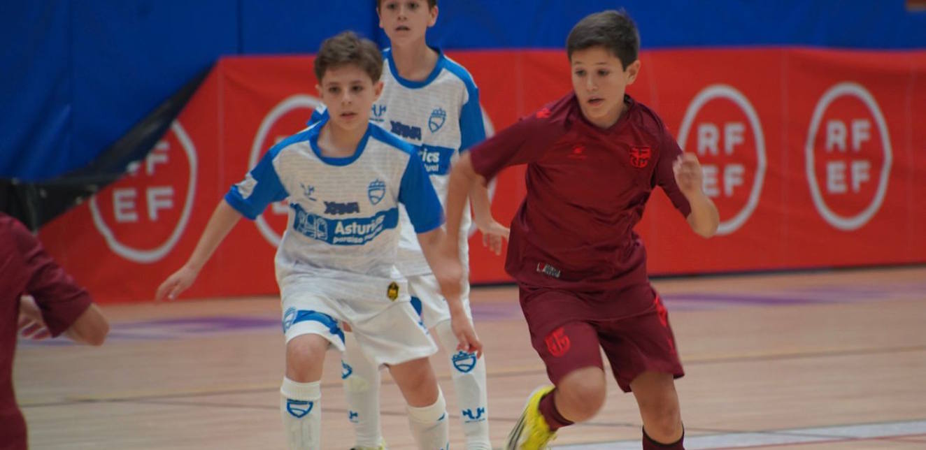 Duro aprendizaje en un debut para la historia: Asturias se estrena en el CESA Sub-12 ante una potente Murcia