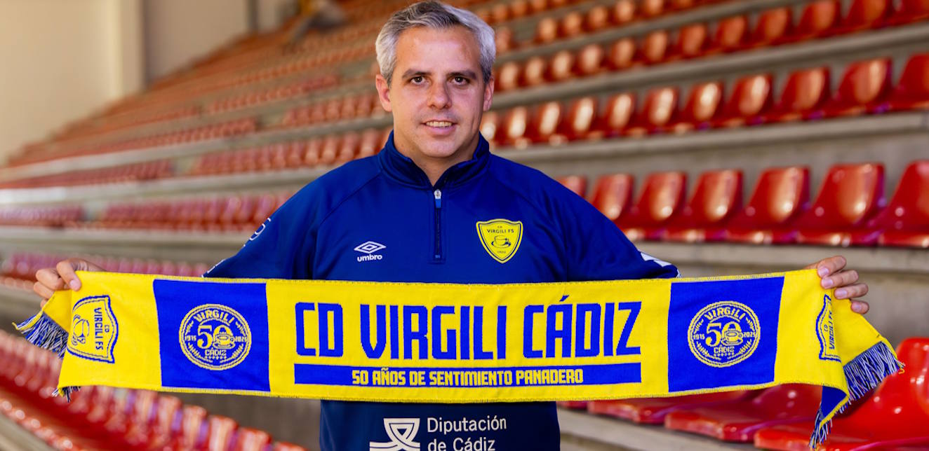 El CD Virgili Cádiz incorpora a Luis Jara como nuevo director del área deportiva