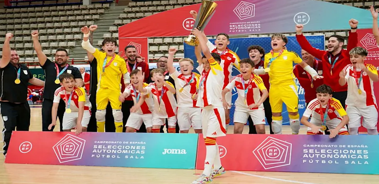 Cataluña se corona campeona de España Sub-12 tras un vendaval ofensivo ante la Región de Murcia