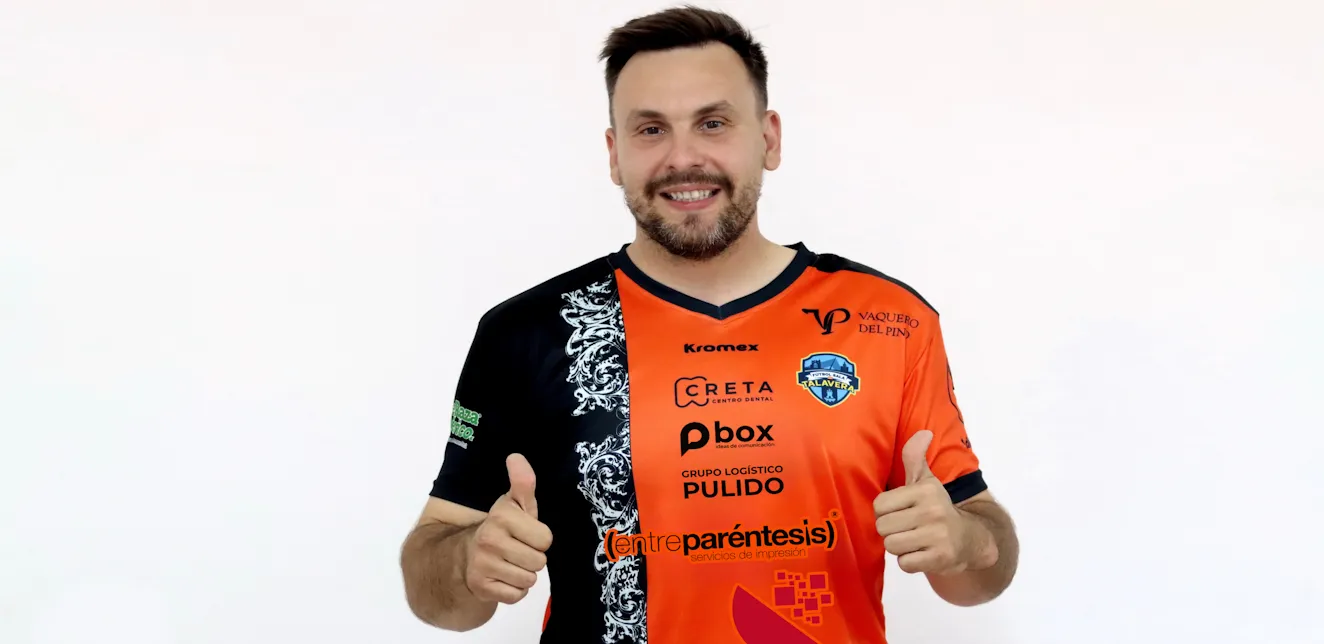 Fidel se convierte en el primer fichaje del Entreparéntesis Enertel FS Talavera para la nueva temporada