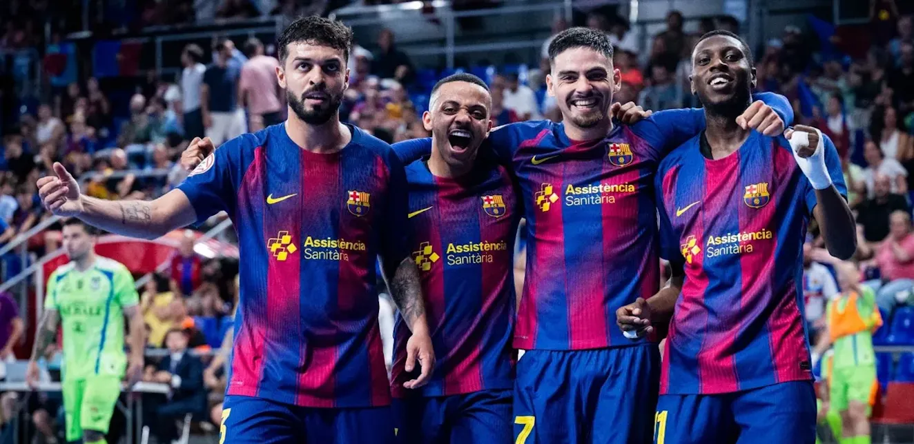 El Barça golpea primero y honra a una leyenda: victoria ante Valdepeñas en la noche de Sergio Lozano (4-1)