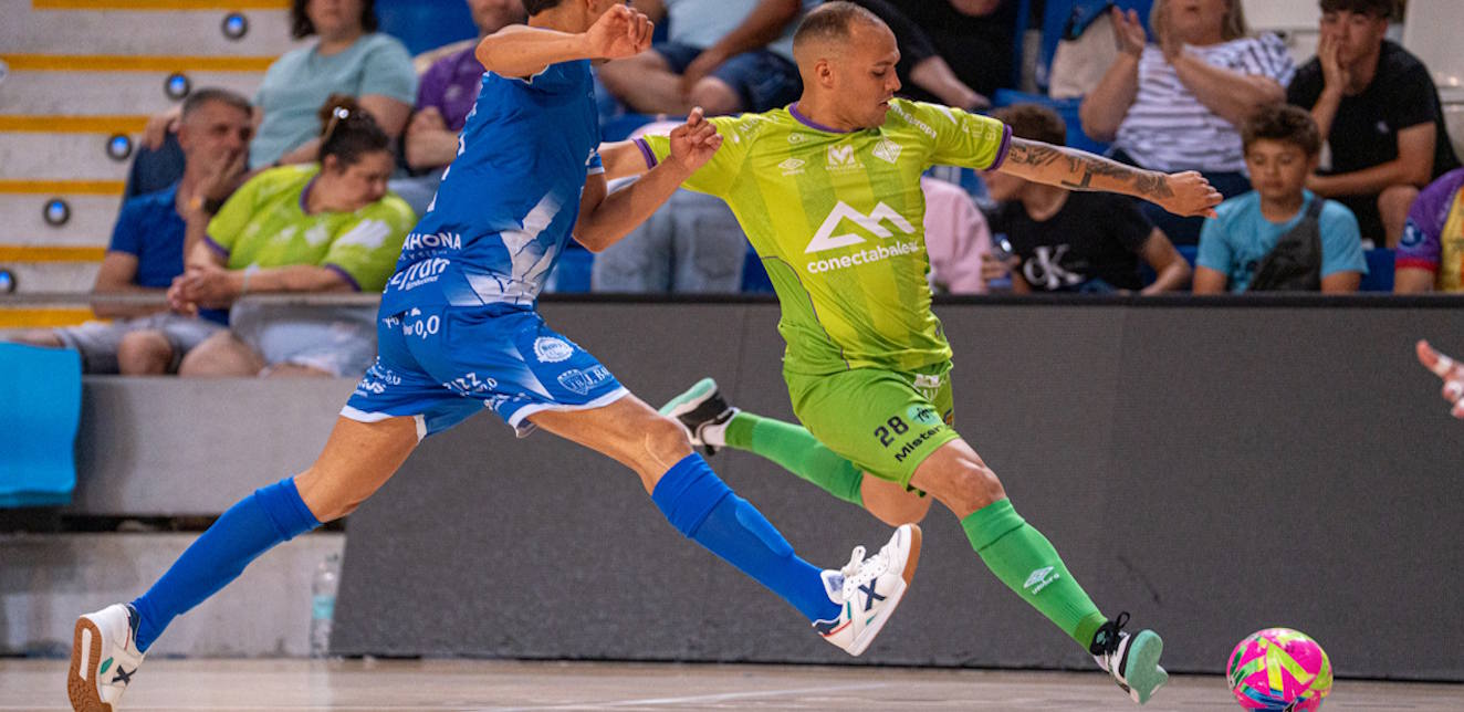 El Manzanares asalta Son Moix y pone contra las cuerdas al Palma Futsal (1-2)