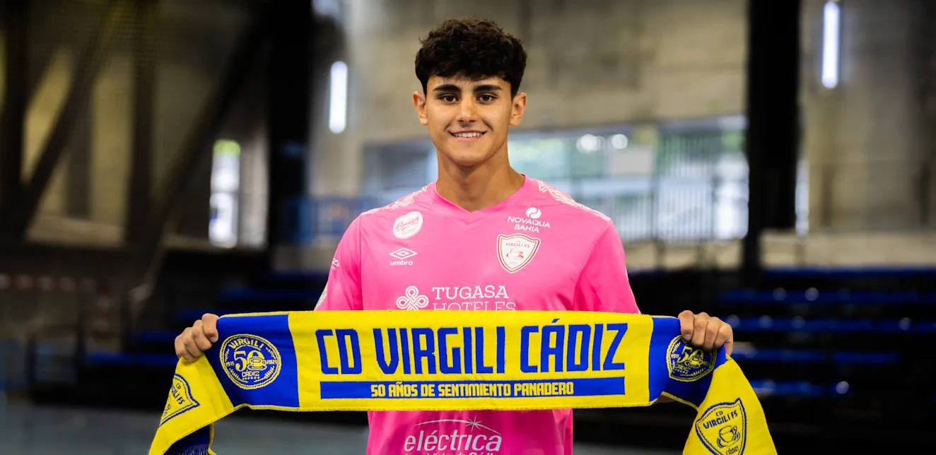 Iván Ruiz refuerza la portería del CD Virgili Cádiz, cedido desde ElPozo Ciudad de Murcia