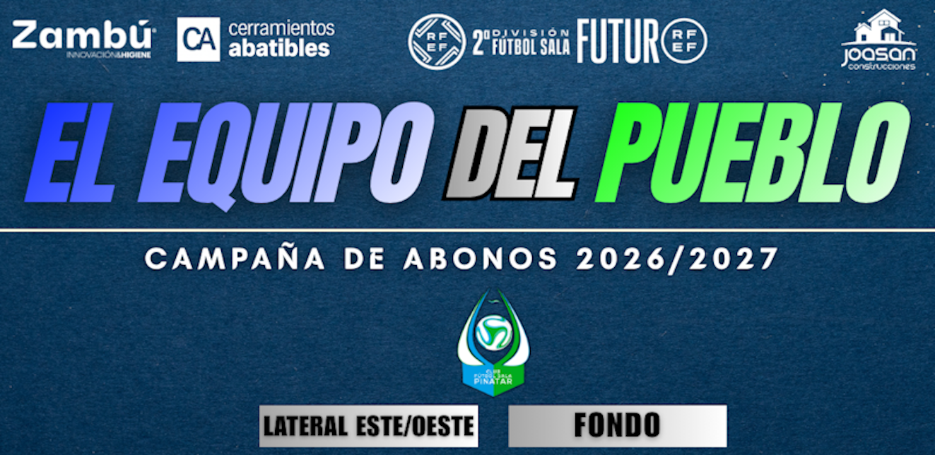 ´El equipo del pueblo´, campaña de abonos 2026/2027