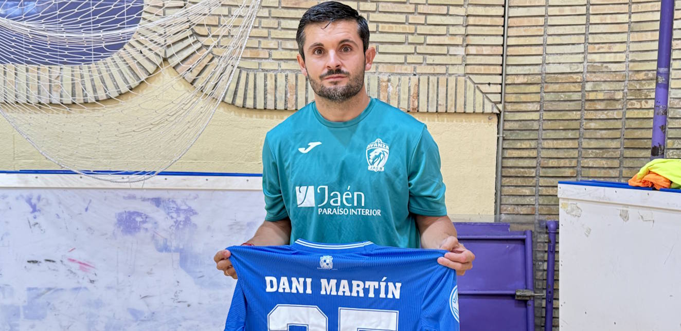 Dani Martín, experiencia y títulos para reforzar al Avanza Jaén