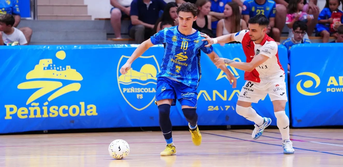 Un estelar Quintela rescata un punto agridulce para el Servigroup Peñíscola ante Valdepeñas (3-3)