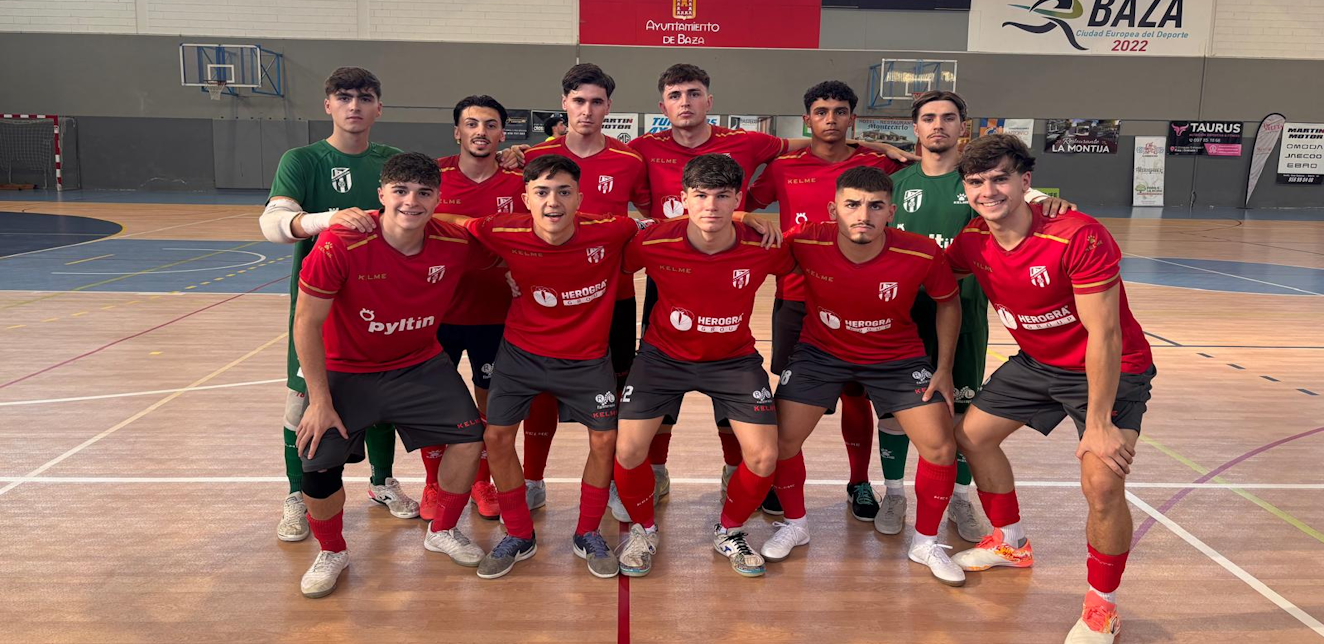 El HEROGRA Albolote Futsal hace esperar a la victoria empatando en Baza, 3-3